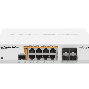 روتر سوئیچ میکروتیک مدل CRS112-8P-4S-IN