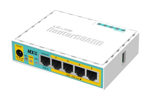 روتر میکروتیک مدل Hex POE Lite