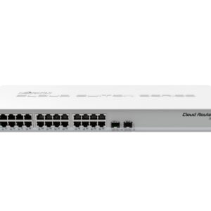 روتر سوئیچ میکروتیک CRS326-24G-2S+RM